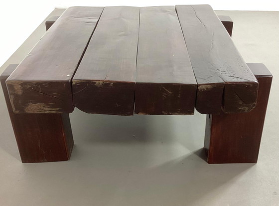 Image 1 of Brutalist Dutch Coffee Table 1960s
