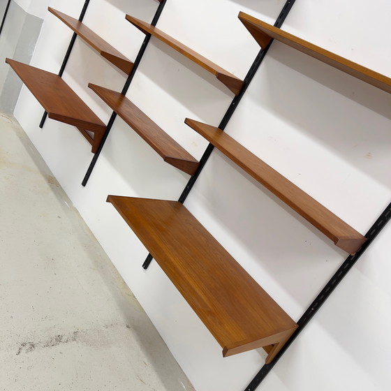 Image 1 of Système d'étagères en teck de Kai Kristiansen de FM Møbler