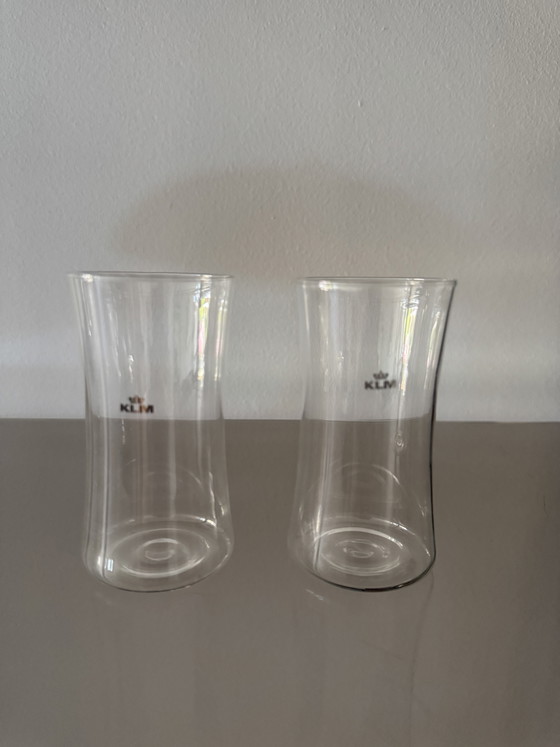 Image 1 of Bicchieri da vino della Business Class KLM