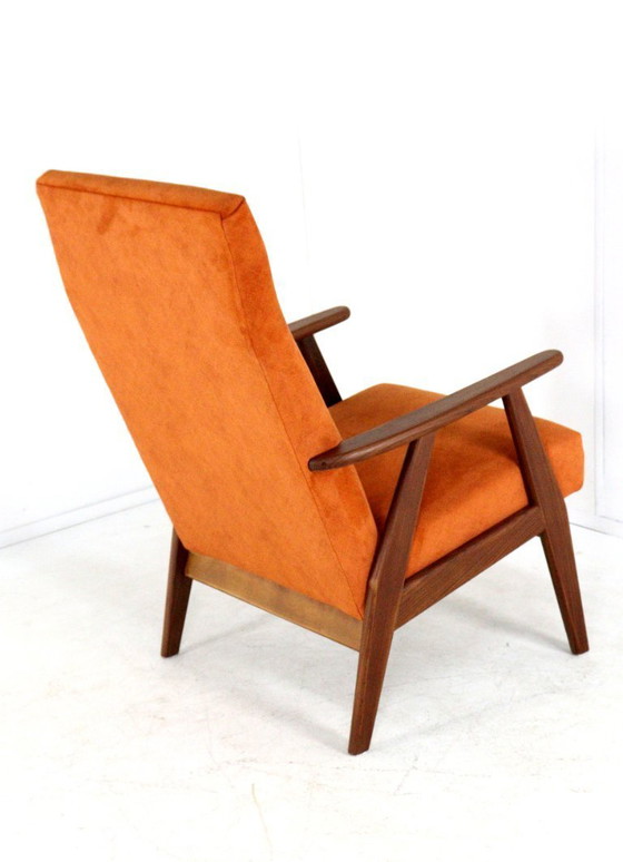 Image 1 of Vintage fauteuil 'Waalre' nieuw gestoffeerd