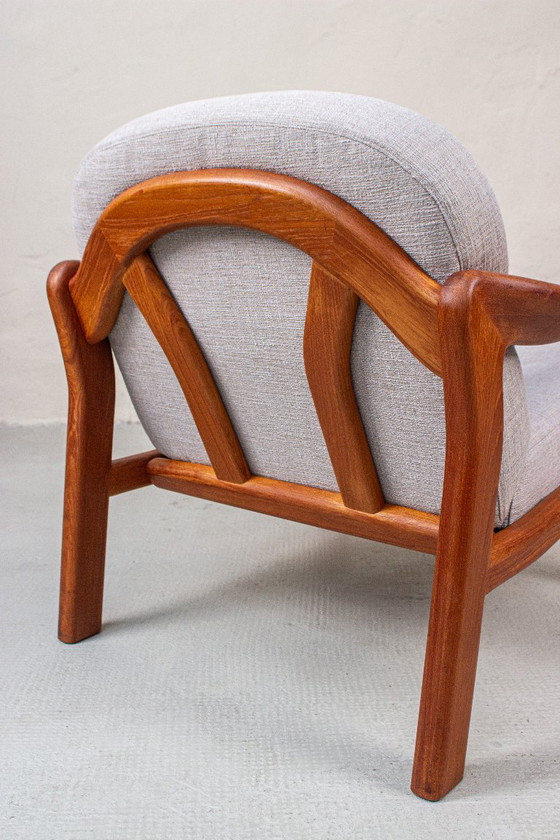 2 poltrone vintage in teak, stile danese anni '60. – Komfort, Textile (photo 5 of 18)