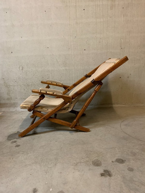 Image 1 of Sedia pieghevole militare inglese / sedia da campagna