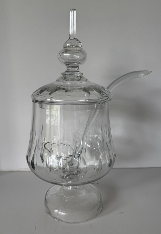 Image 1 of Kristallen bowlpot en kaasstolp