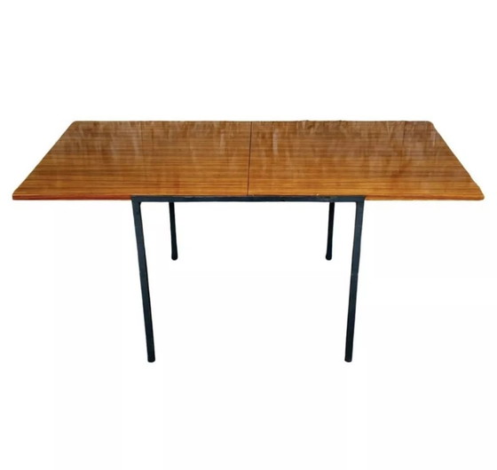 Image 1 of 60s 70s Walnut Table Dining Table Wilhelm Renz Dining Table Folding Table