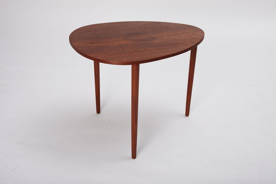 Image 1 of Set of Three Nesting Tables by Beder Trædrejeri, Denmark 1960s