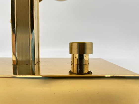 Vintage Postmodern Wall Light 1980s – Gold – Dimmable – 180° Rotatable – Metal (photo 21 of 22)