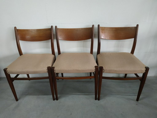 Design-Esszimmerstühle C. Braakman für Pastoe (1950er Jahre)