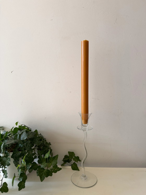 Portacandele Wavy Mid Century – Glass, Mid Century Modern (photo 2 of 4)
