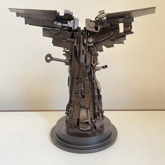 Jacques Dufrane, The Victory of Samothrace, Sculpture en acier soudé, 2000 – polished steel, Metal (photo 13 of 20)