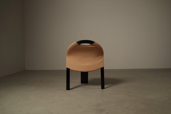 Ensemble de huit chaises de salle à manger « Voile » de Giovanni Offredi pour Saporiti Italia, 1973 (photo 12 of 15)