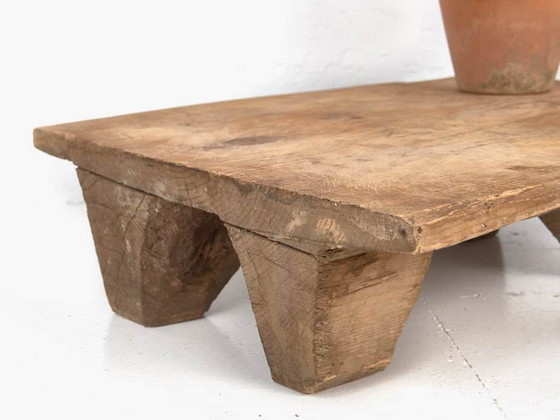 Mesa cuadrada antigua (c.1900) #9, Mesas de comedor, Madera, Marrón, Rustic (foto 12 de 16)