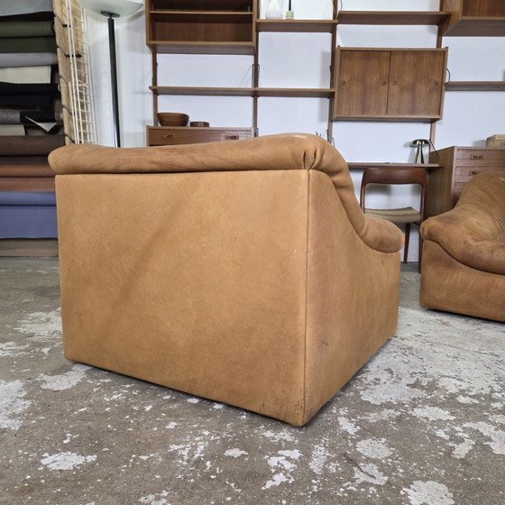 Image 1 of Fauteuils lounge en cuir De Sede DS-46, design vintage des années 1970