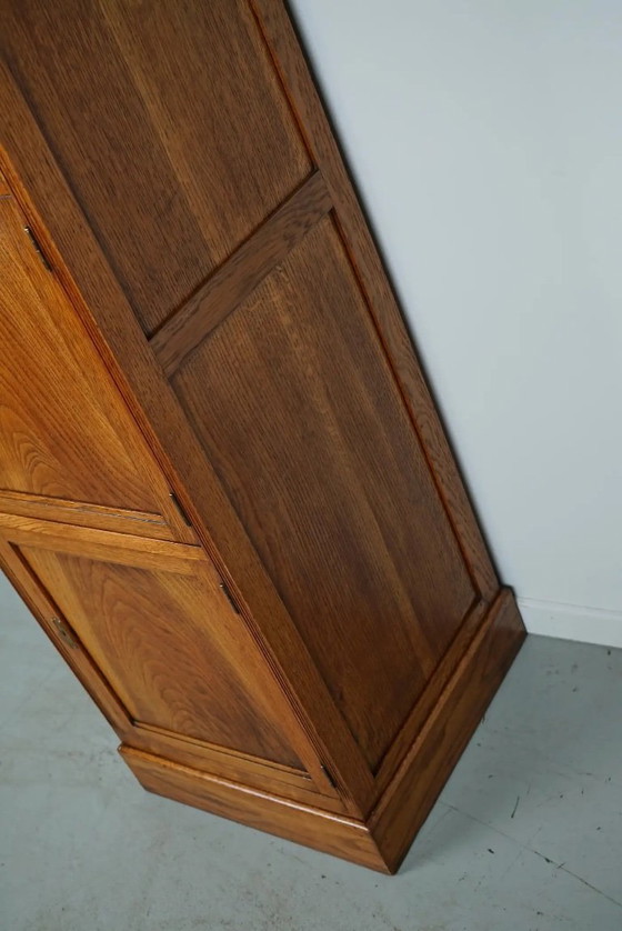 Image 1 of Antiker niederländischer Spind/Aktenschrank aus Eiche, 1920er/30er Jahre