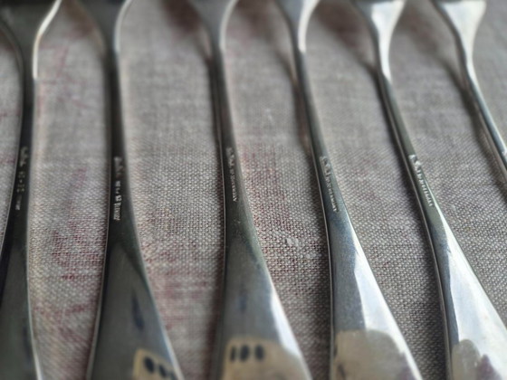 Rosenthal Romanze Besteck, Besteckkassetten, Rostfreier Stahl, Silber, Klassiek (Foto 11 von 11)