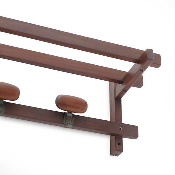 Image 1 of Wall-Mounted Coat Rack by Ezio Longhi for Elam, 1960s