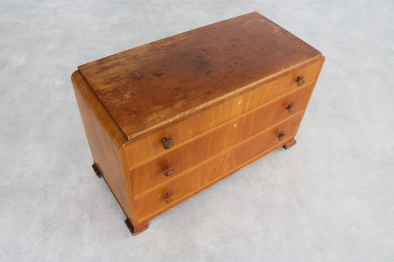 Image 1 of art deco ladenkast | kast | jaren 50 | Zweeds