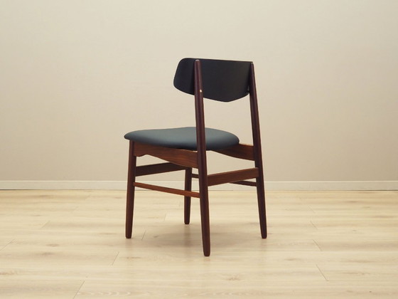 Image 1 of Set van vier teakhouten stoelen, Deens ontwerp, jaren 1960, productie: Denemarken