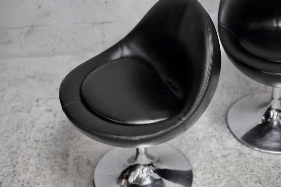 Image 1 of 2 sedie girevoli "Space Age"