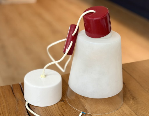 IKEA Pendelleuchte aus den 1990er Jahren – hanglampen, Glass, Ceramic