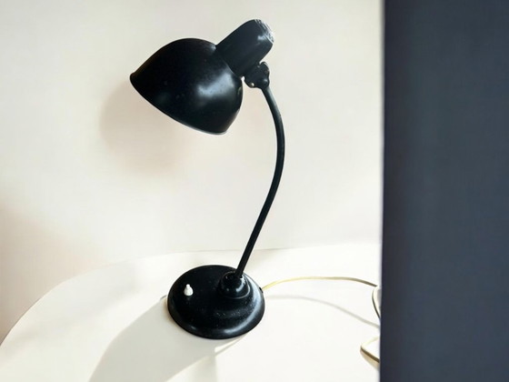 Image 1 of Jdell Bauhaus desk lamp 1920-30s - No Kaiser Idell yet! Very early version of the classic with original pat