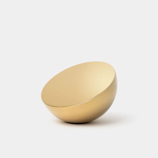 Aura Table Mirror (brass) by New Works