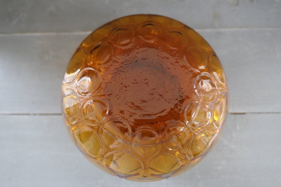 Image 1 of Vase Art Déco Verextrafort Belgique ambré