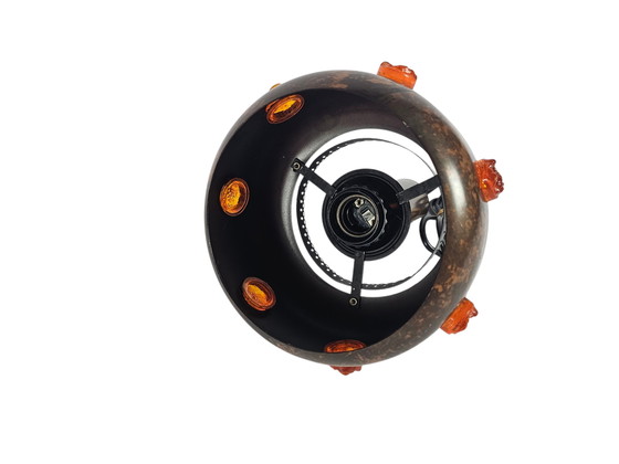 Image 1 of Herda Holland - lampada a sospensione - rame - asso nella manica - anni '80