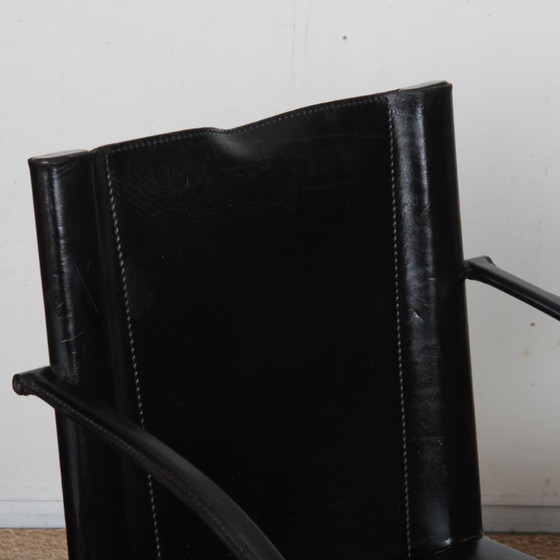 Image 1 of Par de sillones diseñados por Carlo Bartoli para Matteo Grassi, 1980.