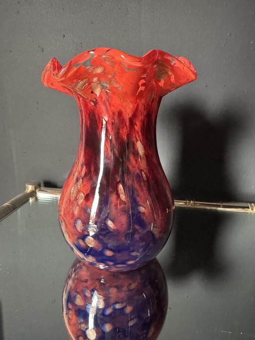 Murano glass vase from the 1970s