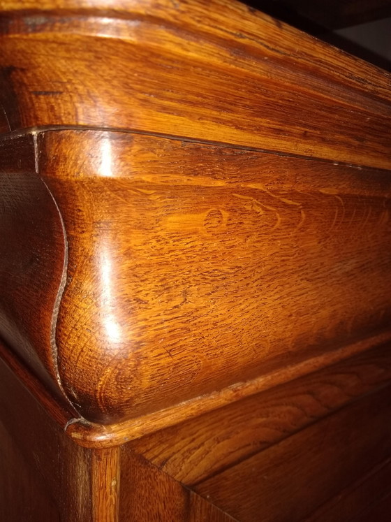 Dutch Oak Secretaire – Cabinets, Textile, Wood (photo 4 of 7)
