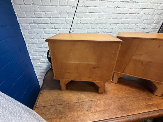 Image 1 of vintage nachtkastjes