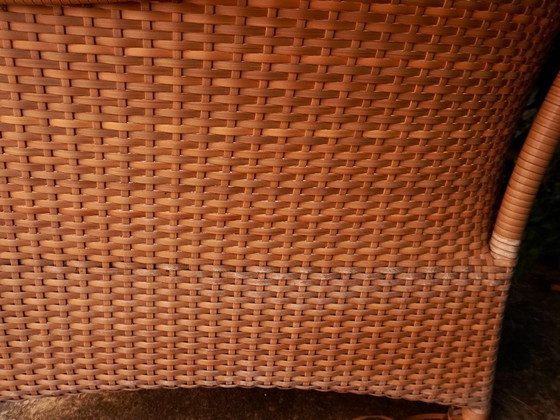 Image 1 of Conjunto de jardín Dedon - Sofá, sillón, mesa de centro + 2 chaise longues