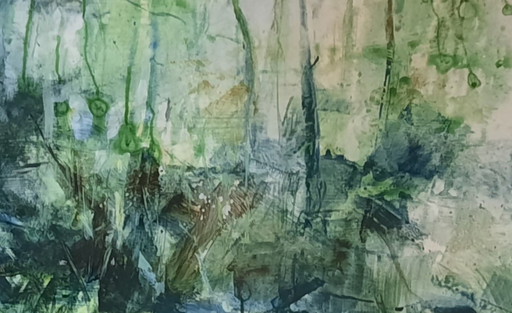 Modern acrylic/ oil painting