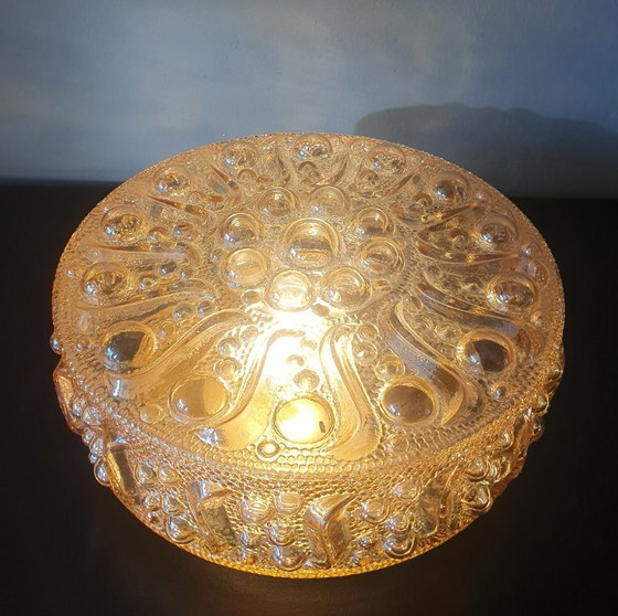 Image 1 of Applique/plafonnier vintage - Nacre - Glashütte Limbourg