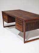 Bureau double face Kai Kristiansen 70 FM Furniture en palissandre