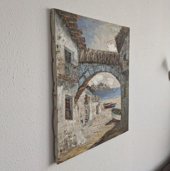 Image 1 of Gemälde mit mediterranem Meerblick