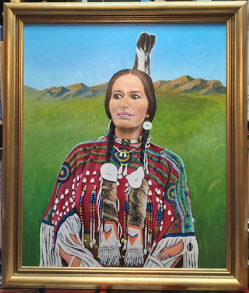 Nez Percé, gebürtiger Inder, 2003 in Washington, USA 