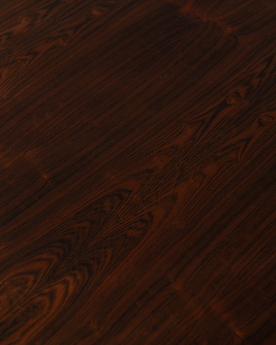 Image 1 of Vintage Rosewood Coffee Table (Model 283) by Johannes Andersen for CFC Silkeborg | Danish Modern Round Table