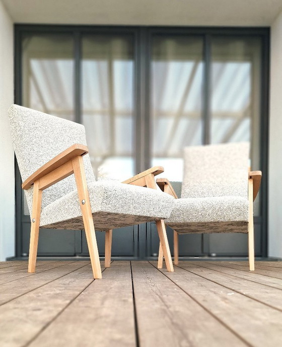 Image 1 of Paar skandinavischer Sessel des Modells „Loft“