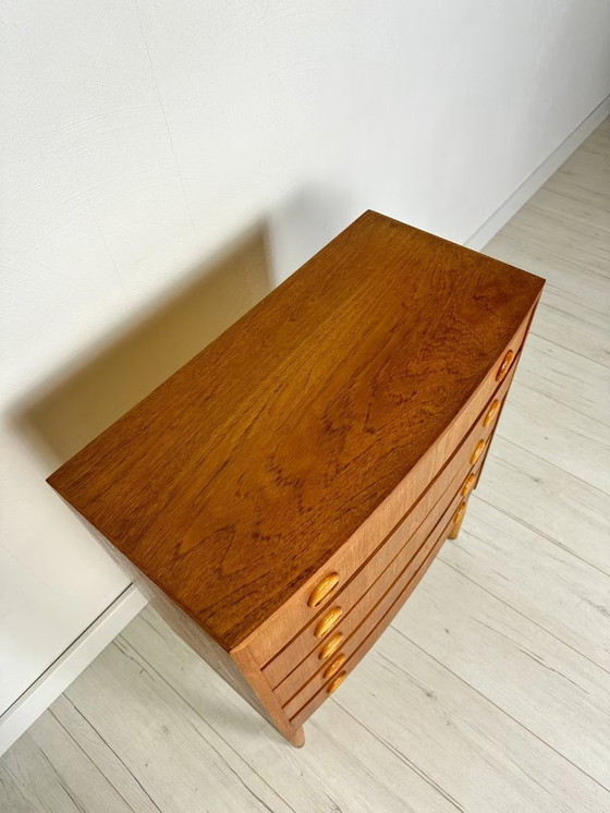 Image 1 of Vintage Kai Kristiansen Teakhout Commode 60er jaren