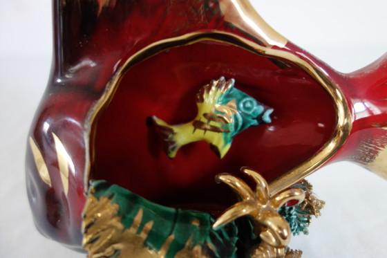 Image 1 of Décor Poisson lamp in Vallauris ceramics, 1960