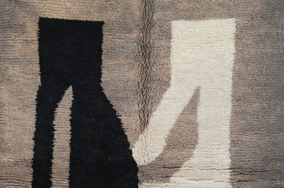 Image 1 of Tapis authentique en laine Beni Ourain 300 x 200 cm – Tailles personnalisées