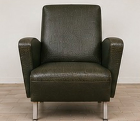 Image 1 of 2 x vintage fauteuils Gispen/Kembo/Rietveld stijl
