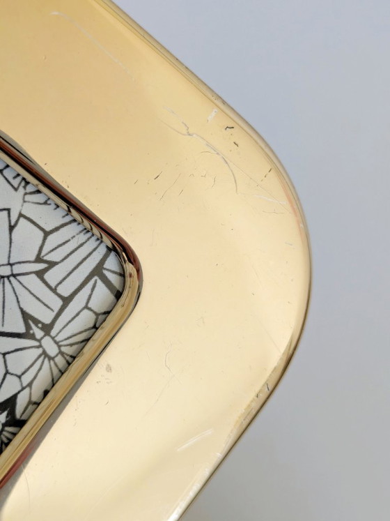 Image 1 of Ensemble de 3 cadres photo vintage en laiton argenté, 13 x 18 cm