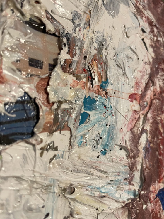 Image 1 of Bernard Bieling " STATUE DE LIBERTÉ " 100x70 cm.