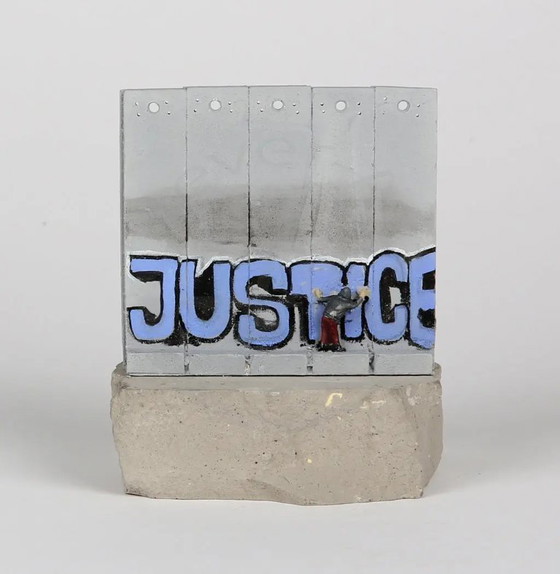 Image 1 of Banksy - Wall Section (Justice) - Multiple - En rupture de stock au WOH !