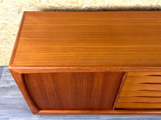 Image 1 of 1960s/70s Teak Sideboard Credenza by Dyrlund, Made in Denmark