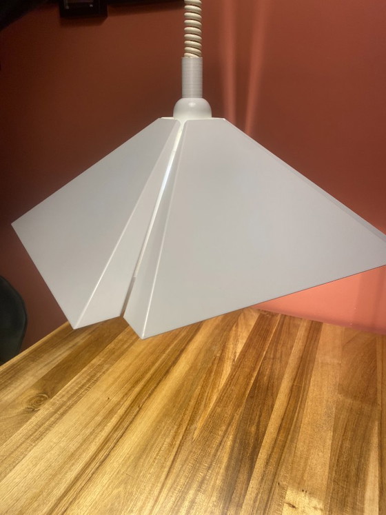 Lampada a Sospensione Dijkstra Piramide | Mid-Century Modern Olandese | Regolabile a Saliscendi | Anni '70 (photo 13 of 23)