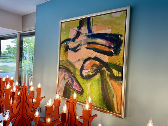 Image 1 of Brand van Egmond Night Watch floor lamp Hermès Orange