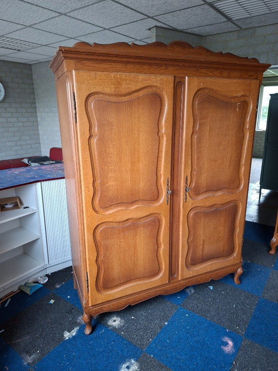 Armadio in legno a due ante, Marrone, Klassiek (foto 3 di 12)